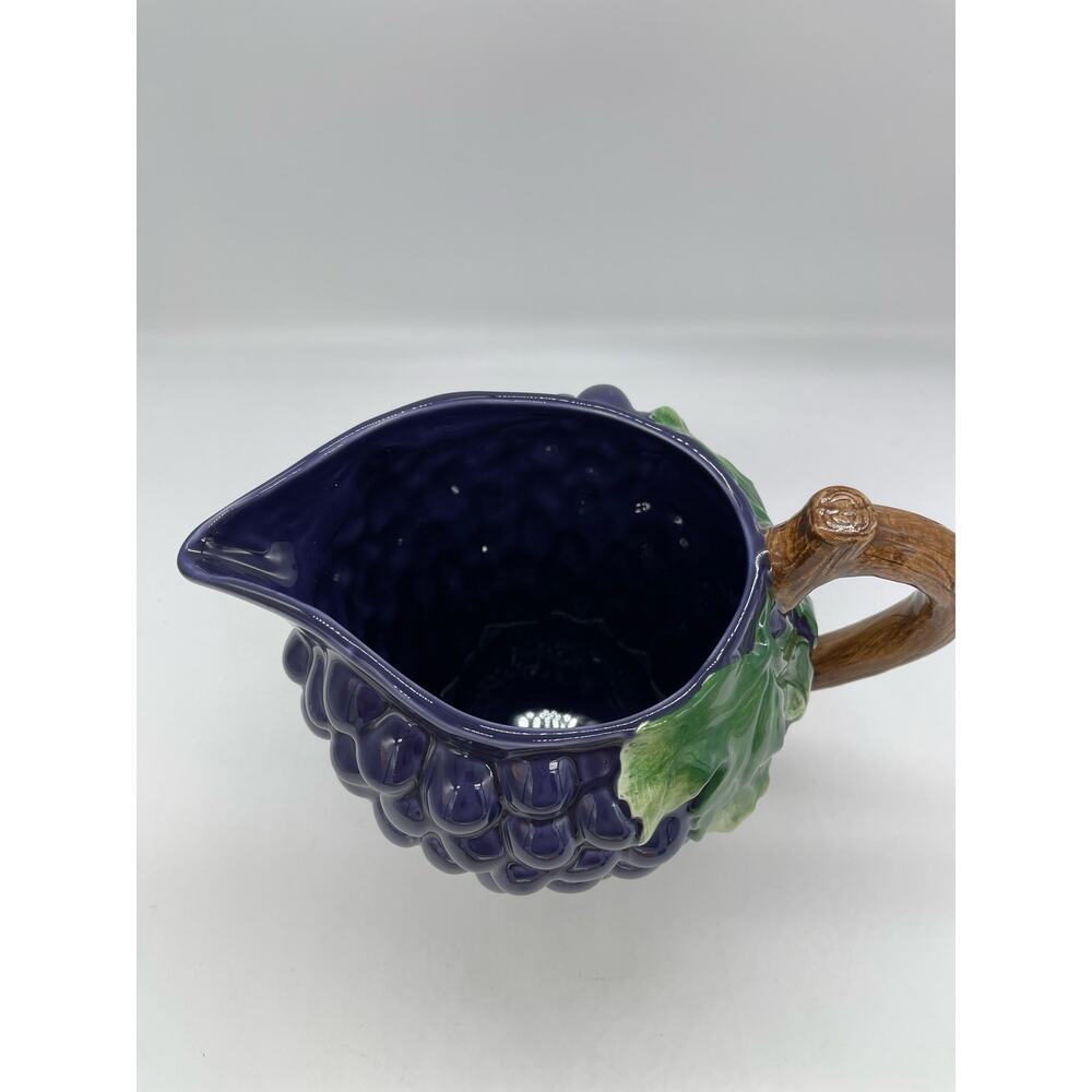 Garden Ridge Grapes Pitcher - Picture 4 of 6